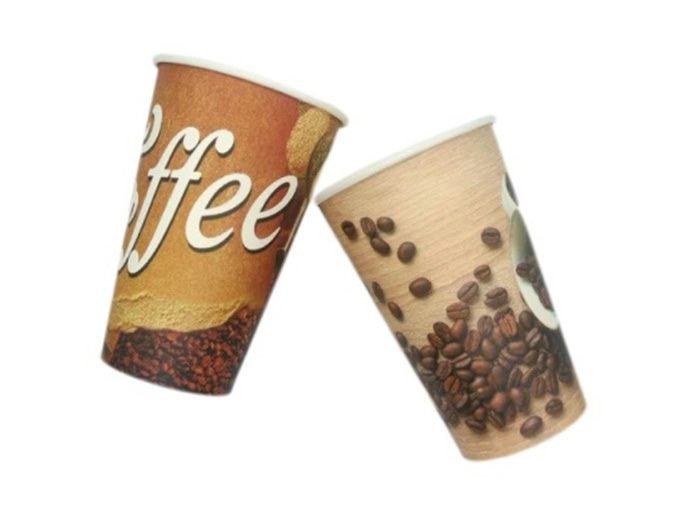 Virgin Wooden Paddle Paper Cup Customce