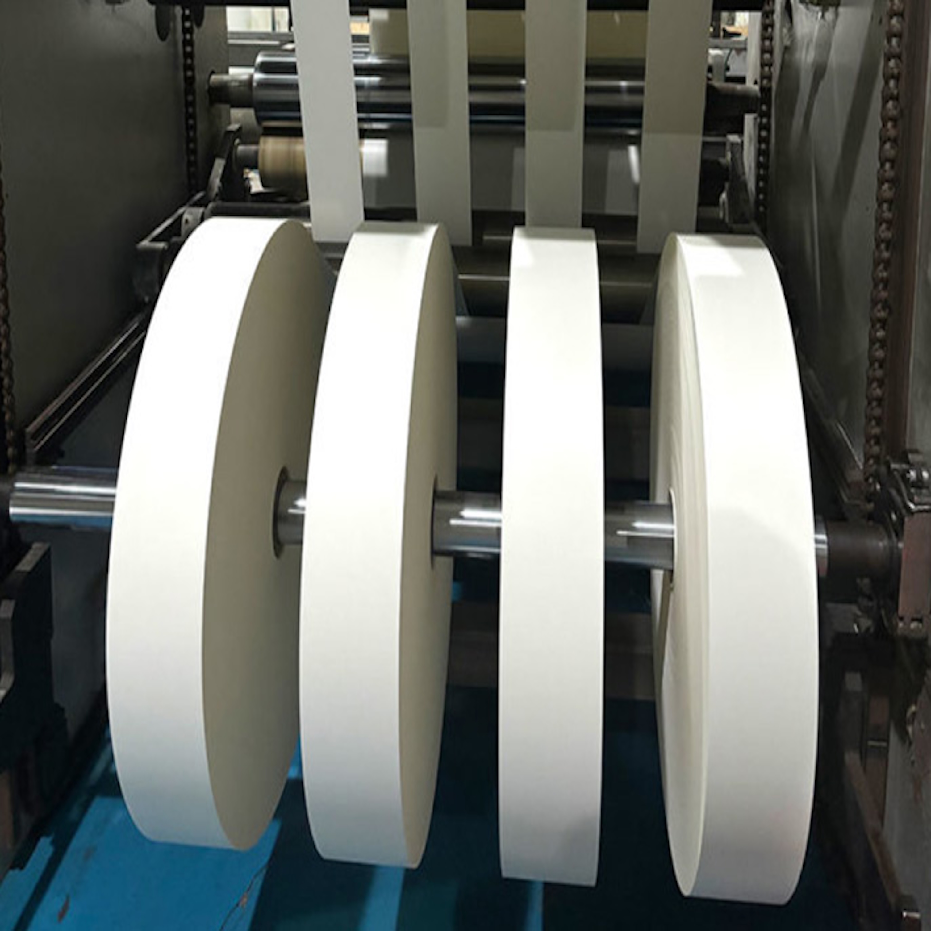 Cup coated paper roll