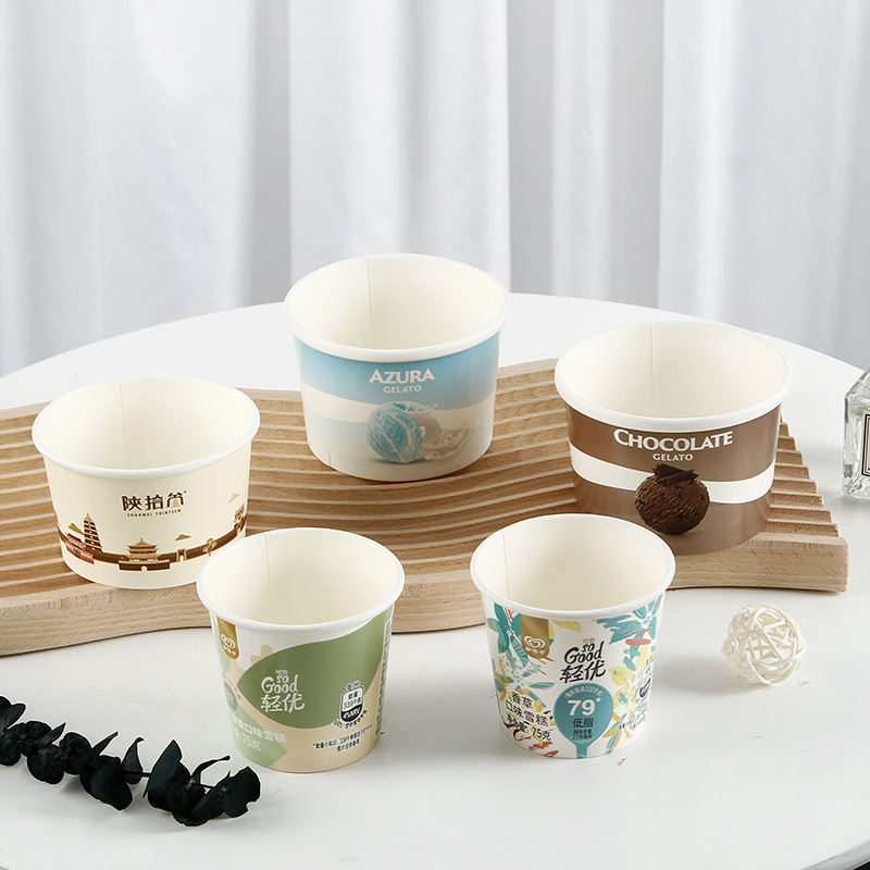High-end Ice Cream Paper Cups