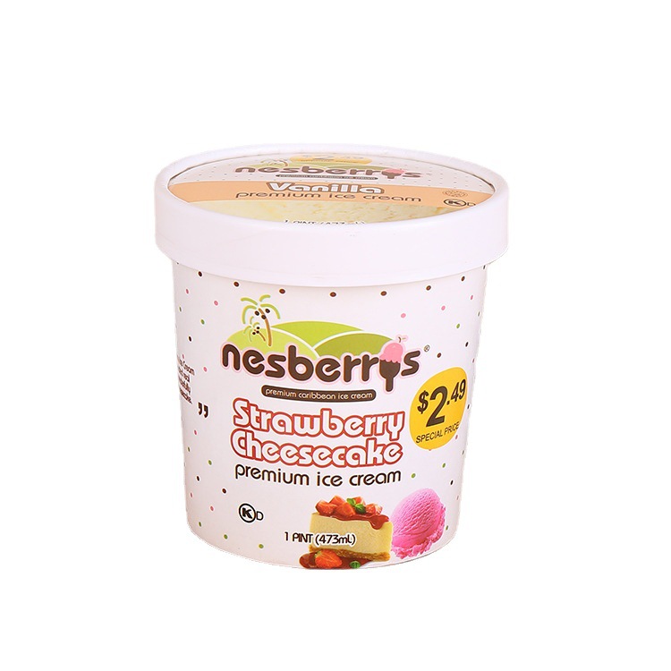 Super Adhesive Ice Cream Paper Bowl