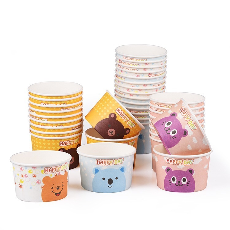 Kids Party Ice Cream Paper Bowl
