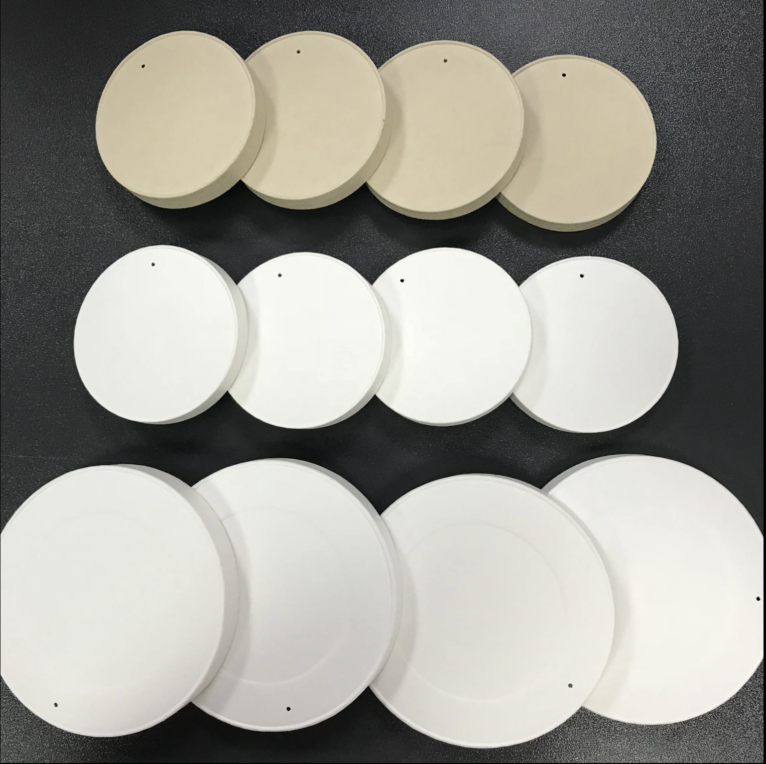 Disposable coffee cup paper lid