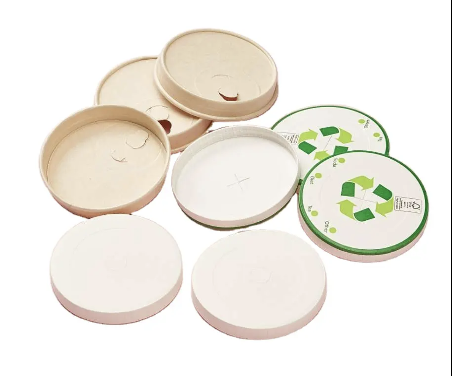 Environmentally friendly biodegradable paper cover