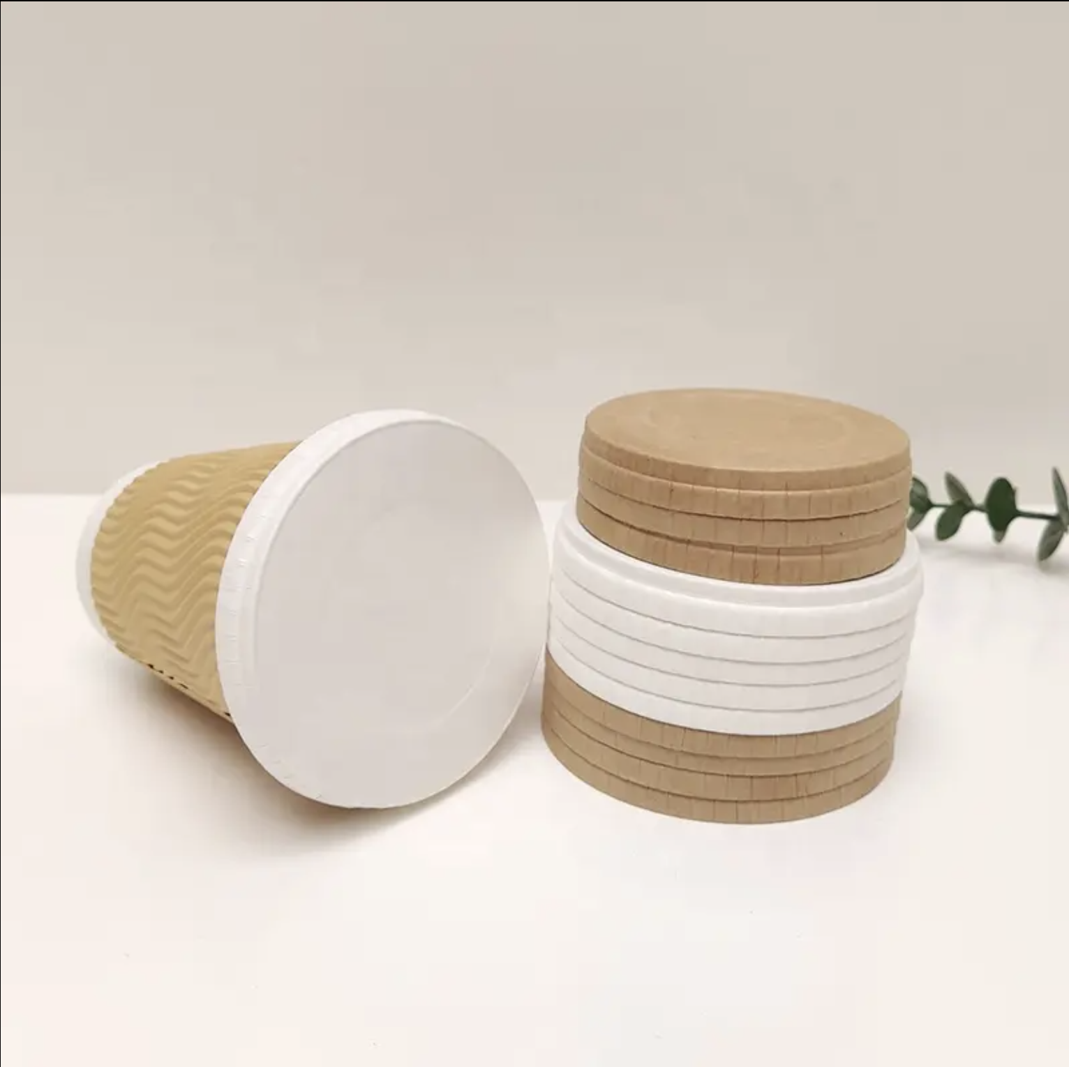 Disposable thick round paper cover