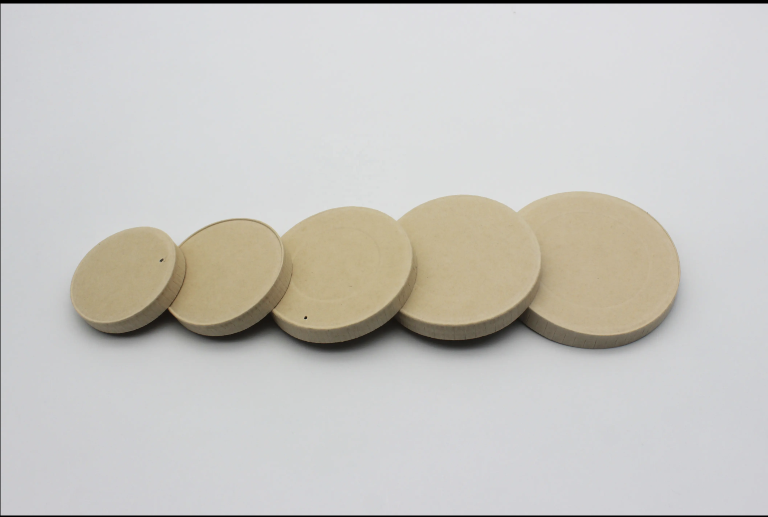 Disposable coffee cup paper lid
