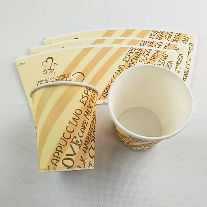 Heat-resistant And Oil-proof Paper Cup Fan