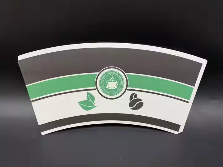 Environmentally Friendly Biodegradable Paper Cup Fan