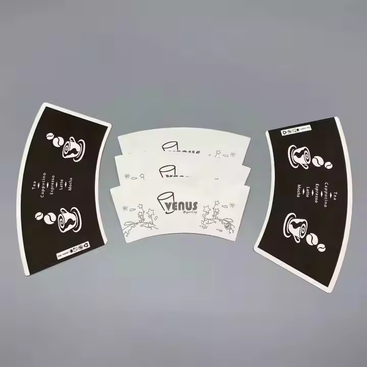 Environmentally Friendly Biodegradable Paper Cup Fan