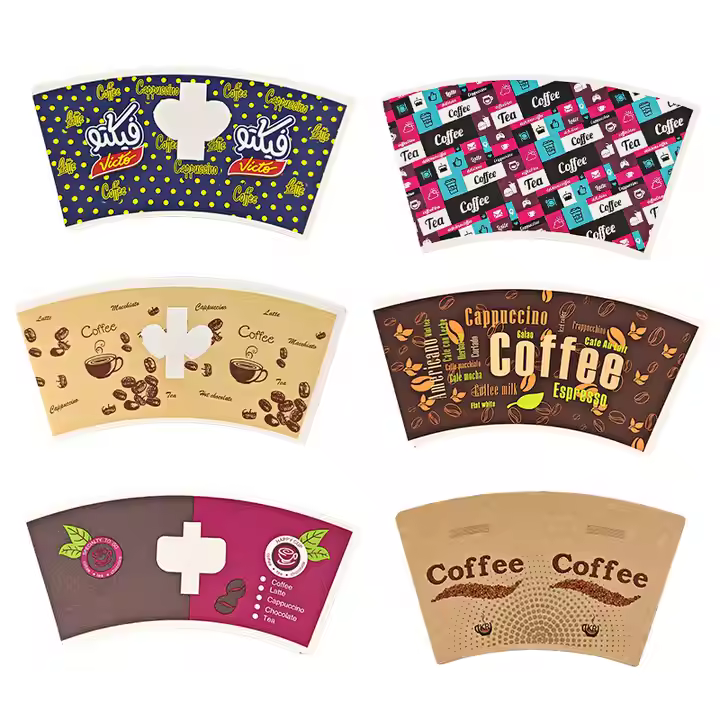 Environmentally Friendly Biodegradable Paper Cup Fan